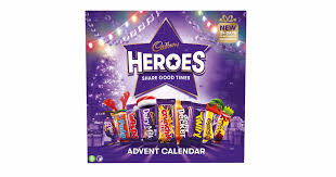 Cadbury Héroes Advent Calendar 230g(6 Uds)