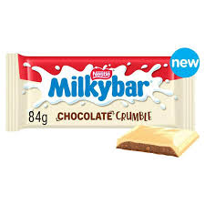 Milkybar White Chocolate Crumble 84g(25 Uds)