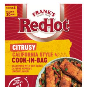 Frank’S Citrusy California Style Cook bag 25g(7 Uds)