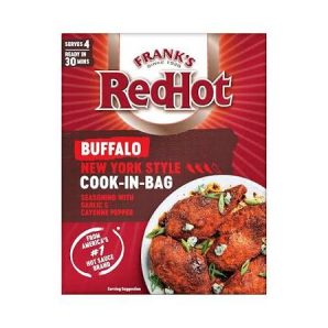 Frank’S Buffalo New York Style Cook bag 25g(7 Uds)