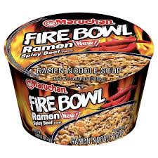 Maruchan Bowl Noodles Fire Spicy 94g(6 uds)