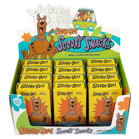 Boston América Scooby Doo Scooby Snacks Candy Slider 30g(12 Uds)