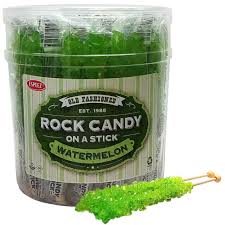 Espeez Watermelon Rock Candy no a Stick Tub 23g(36 Uds)