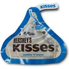 Hershey´s Kisses Cookies n Creme 82g(24 uds)