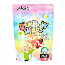 Sugargang Scizzlers Rainbow Heads Sweet 75gr(1 ud)