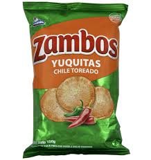 Zambos Yuquitas Chile Toreado 150g(1 Ud)