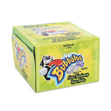 Bubbaloo Chicle Reto  Acido 357gr(70 Uds)