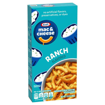 Kraft Mac Ranch 206g(12 uds)
