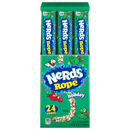 Nerds Holiday Rope 26g(24 Uds)