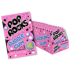 Pop Rocks Crackling Gum (24uds)
