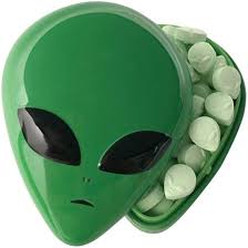 Boston America Alien Head Sour Tin 1oz (12 uds)