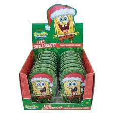 Boston America Spongebob Let´s Shellebrate Sour Strawberry Tin(12 uds)