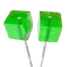 Espeez Green Apple Cube Pops (100 Uds)