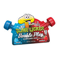 Toxic Waste Slime Lacker Double Play Pouch 40g(12 uds)