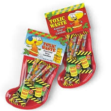 Toxic Waste Christmas Hanging Stocking 104g(1 ud)