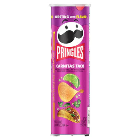 Pringles Carnitas Taco 158g(14 Uds)