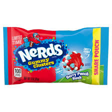 Nerds Gummy Clusters Berry Punch  85g(12 uds)