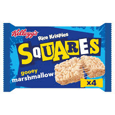 Kellogs Rice Krispies Squares co 4pk(1 ud)