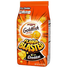 Goldfish Explosive Cheddar Crackers 187g(1 ud)