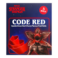 Stranger Things Fruit Rollers Red Cherry 5un(1 ud)
