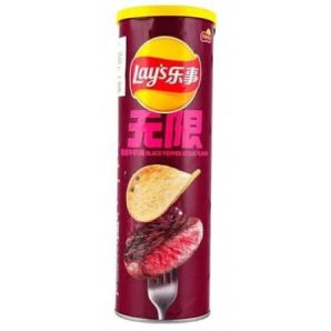 Lay’s Black Pepper Rib Eye Steak 90g(12 Uds)