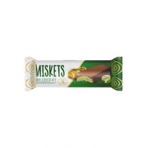 Miskets Dubái Milk Pistachio Chocolate 25g(24 Ud)