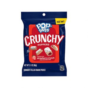 Pop Tarts  Crunchy Poppers Frosted Strawberry Crunch  60g(6 Uds)