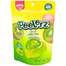 Amos Peelerz Gummy Kiwi 170g(12 Uds)