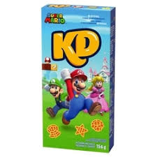 Kd Súper Mario Power-up Macaroni Pasta Shapes 156g(12 Uds)