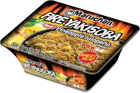 Maruchan Yakisoba Fire Pineapple Jalapeño 111,5g(8 Uds)