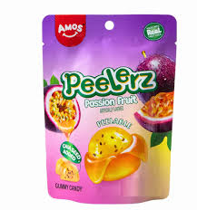 Amos Peelerz Gummy Passion Fruit 170g(12 Uds)
