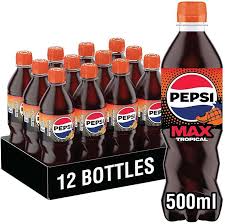 Pepsi Max Tropical 500ml(12 uds)*Precio Marcado