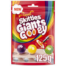 Skittles Giants Gooey Pouch 125g(15 uds)