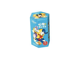 Binqi & Disney Mickey White Cream Filled Biscuit 45g(1 Ud)
