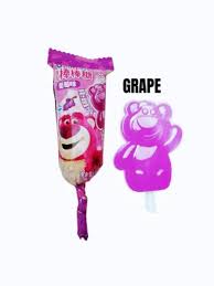 Disney Lotso Grape Milk Lollipop 72g(1 ud)