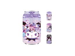 High Up Ramune  Kuromi Lemon Warabi Mochi Sparkling Water 330ml(24 uds)