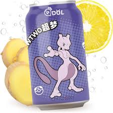 Qdol Pokemon  Ginger Lemon Gin Fizz 330ml (24 uds)