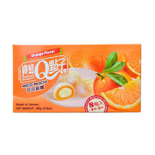 Mochi Naranja BDQDZ 80g ( 6 Uds)