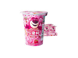 Binqi & Disney Lotso Strawberry Cookis Cup 25g(6 ud)