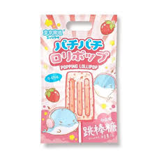 Ennjoi Popping Strawberry Lollipop 72g(1 ud)