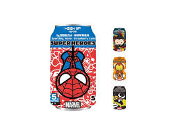 High Up Marvel Less Sugar Strawberry Lemon Sparkling Waterv 330ml(24 uds)