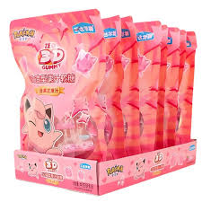 Leda Pokemon Strawberry Shaped 3D Gummy 56g(8 uds)