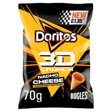 Doritos 3D Nacho Cheese 70g(18 uds)*Precio Marcado